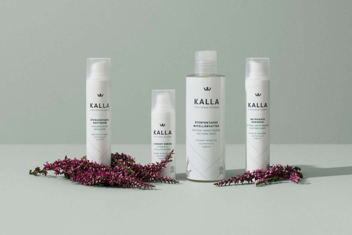 Charlotte Kalla lanserar hudvårdsserie med Kronans Apotek